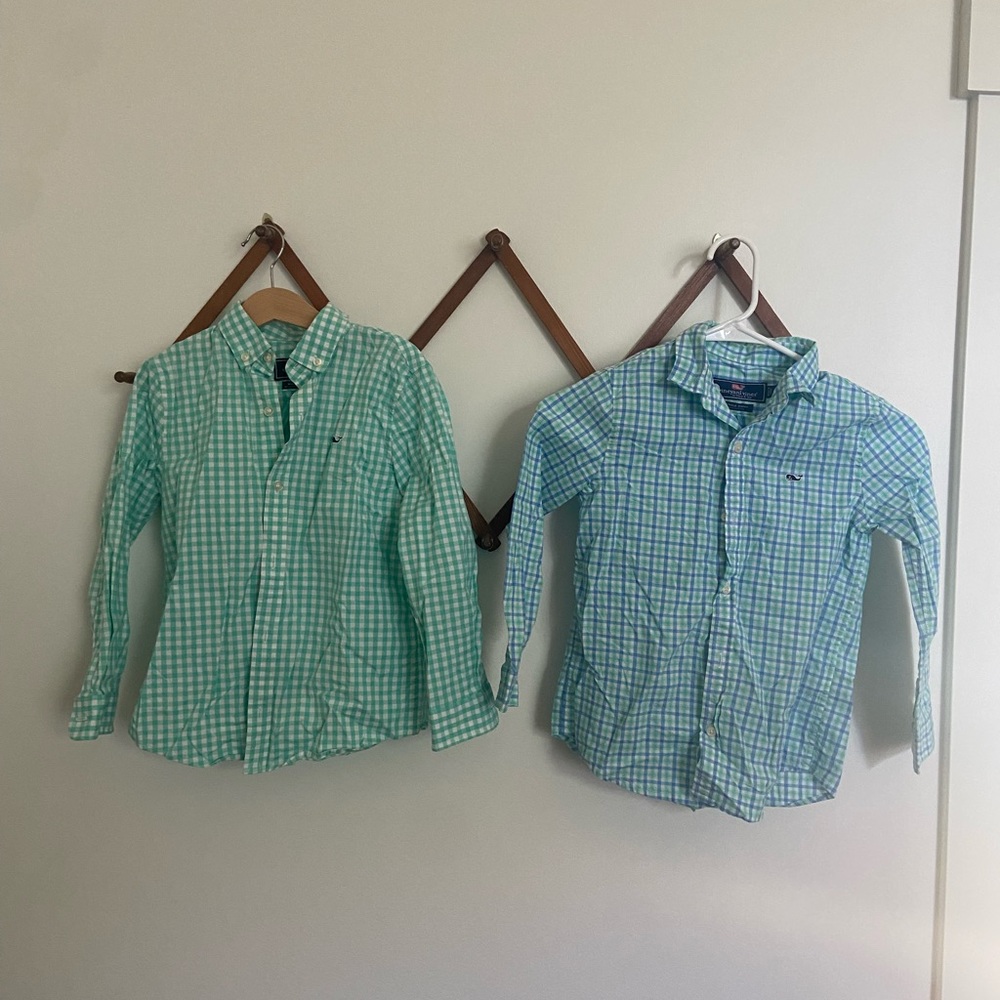 Boys size 6 Vineyard Vines Button Down Shirts